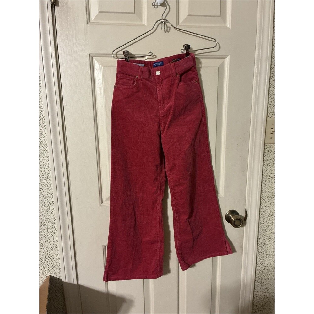Scotch & Soda Girls The Wave Pants Size 11/12 Pink